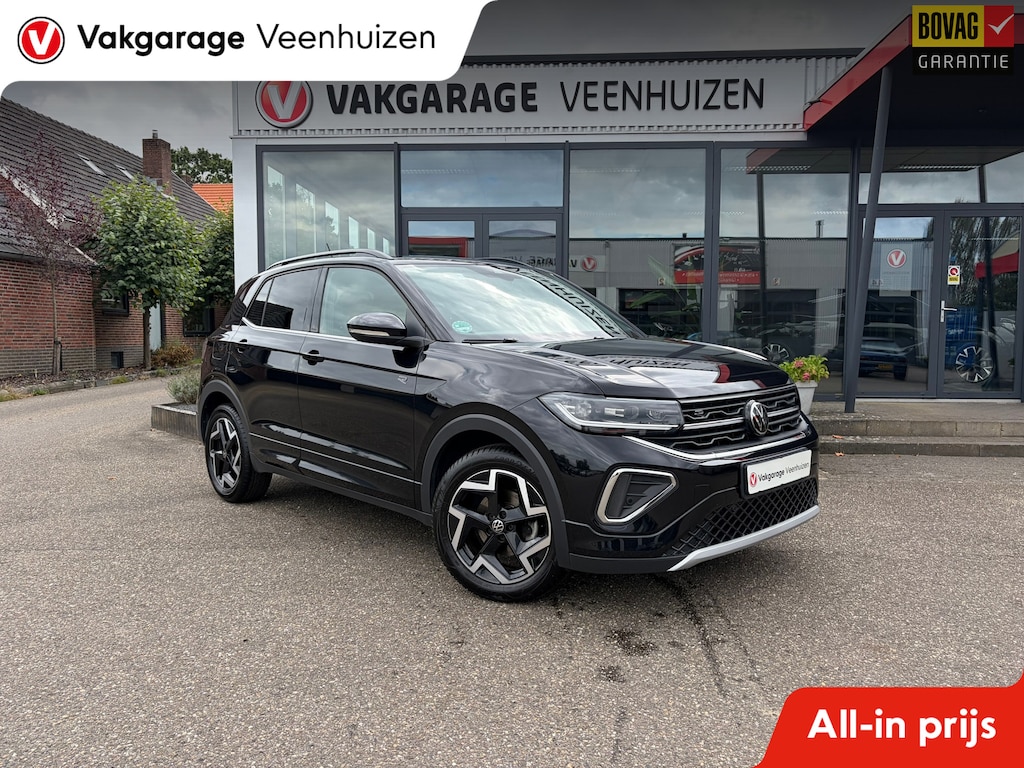 Volkswagen T-Cross 1.5 TSI R-Line Edition|Rijklaar prijs|Trekhaak afn.|Camera|Stoelverw.|CarPlay|Navi|