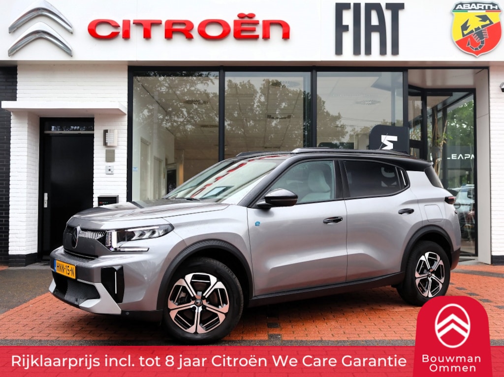 Citroën E-C3 Aircross SUV EV Comfort Range 44 kWh 113PK Automaat Max, Rijklaarprijs | Camera | Navigatie | Lichtmetalen wielen