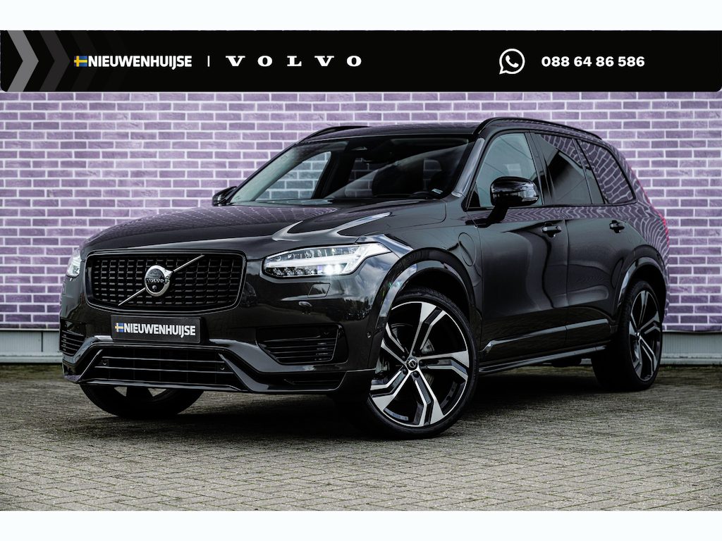 Volvo XC90 2.0 T8 Recharge AWD Ultimate Dark | Trekhaak | SOH 95% | Bowers & Wilkins | Luchtvering | 360 camera | 22” | Massage stoelen |