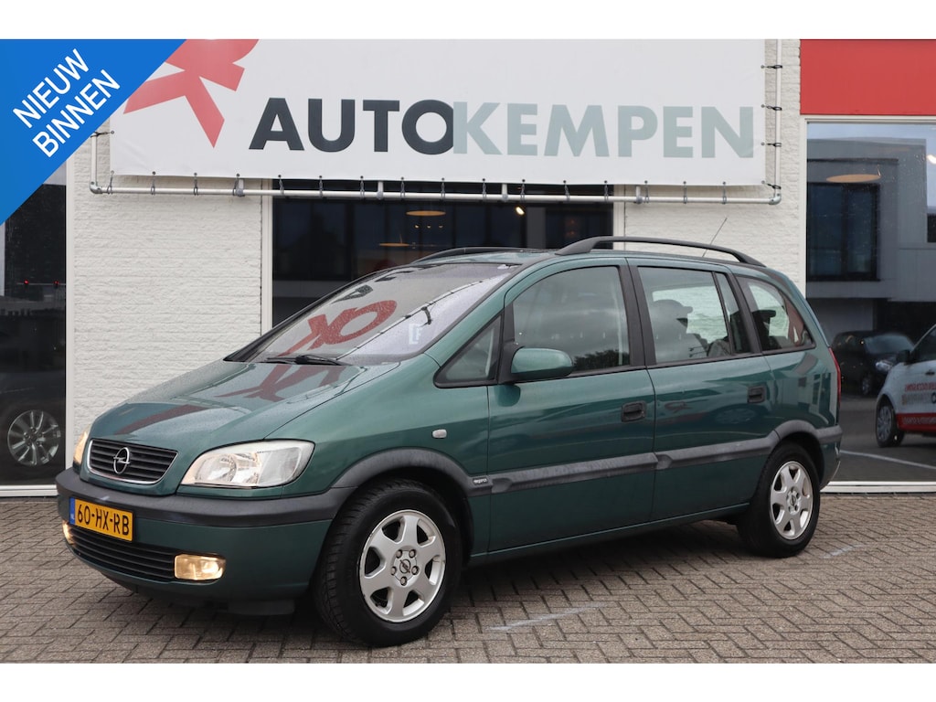 Opel Zafira 1.8-16V ELEGANCE 7-PERSOONS SCHUIFDAK|AIRCO|ZEER GOED ONDERHOUDEN|APK 03-27