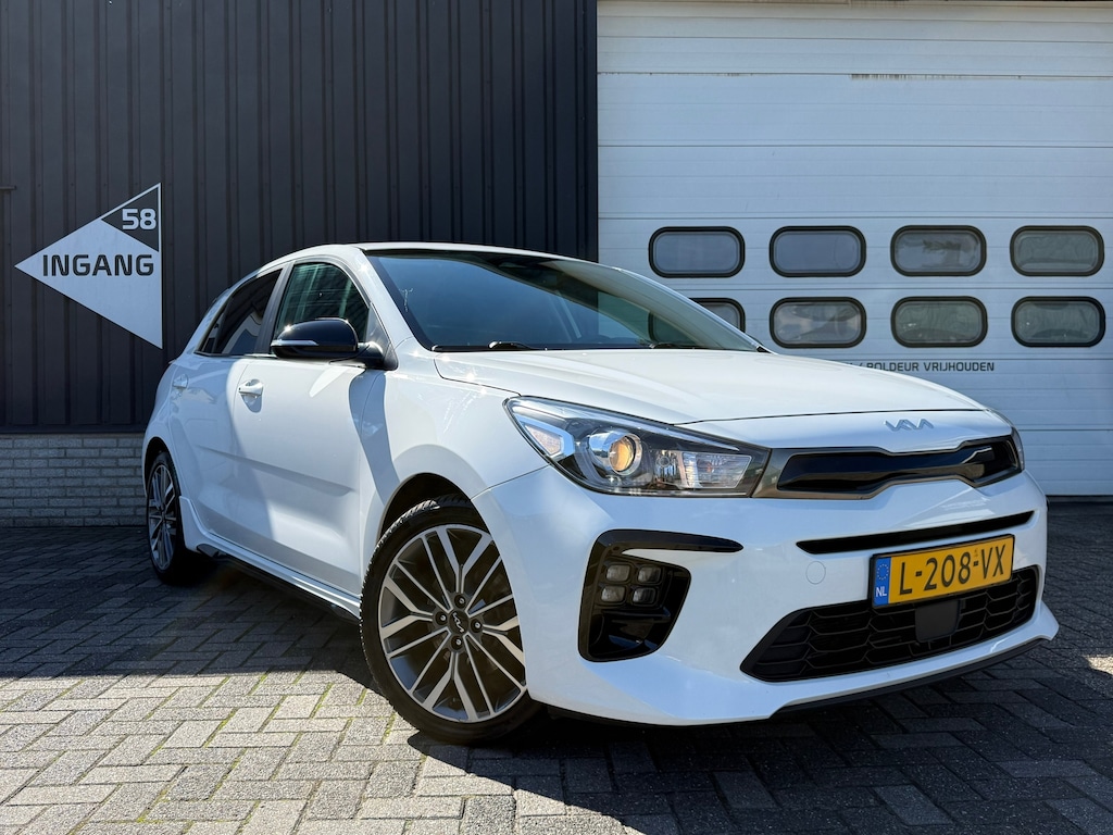 Kia Rio 1.0 T-GDi MHEV GT-Line/ stoel| stuurverwarming| PDC|Privacy | keyless|120 pk!