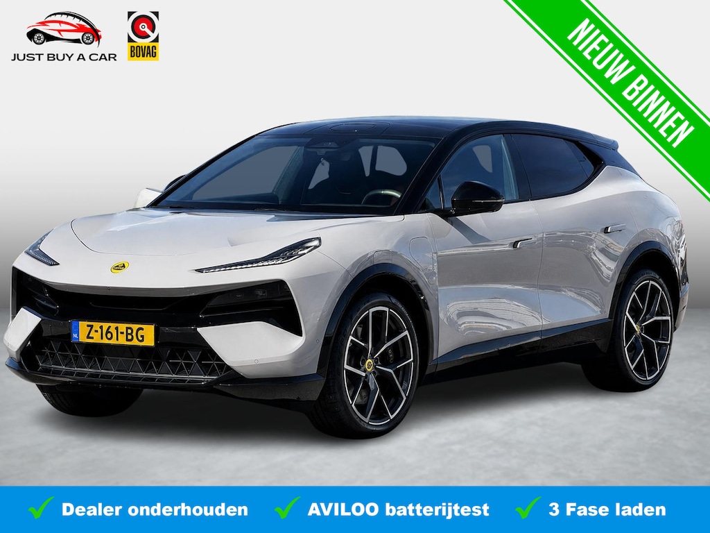 Lotus Eletre EDS 450+ 4WD 112 kWh SoH 96% | 22” | Lotus Pack | 612 PK | Kaimu Grey | 0-100 4,5s | 8jr Accugarantie | 5jr Fabrieksgarantie