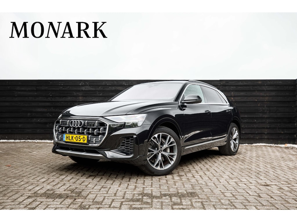 Audi Q8 55 TFSI e quattro | 360 Cam | Achterasbesturing | B&O | Matrix | Keyless | Fabrieksgarantie |