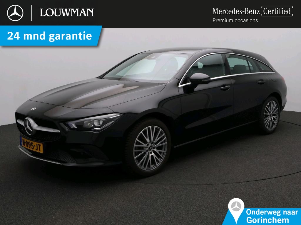 Mercedes-Benz CLA Shooting Brake 250 e Business Solution Luxury Limited Ledkoplampen | Parkeerpakket met achteruitrijcamera | Stoelverwarming | Sfeerverlichting. Inclusief 24 maanden MB Certified garantie voor Europa.