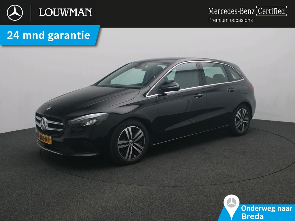 Mercedes-Benz B-klasse 180 Business Solution Luxury Ledkoplampen | Parkeerpakket met achteruitrijcamera | Sfeerverlichting | Easy-Pack achterklep | Stoelverwarming. Inclusief 24 maanden MB Certified garantie voor Europa.