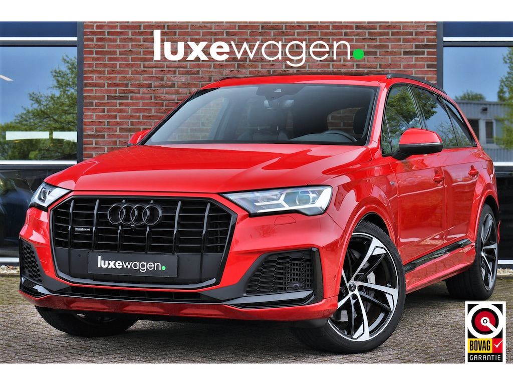 Audi Q7 55 TFSI e quattro S-Line Rijklaar! Pano 22inch Contourzetels Luchtv