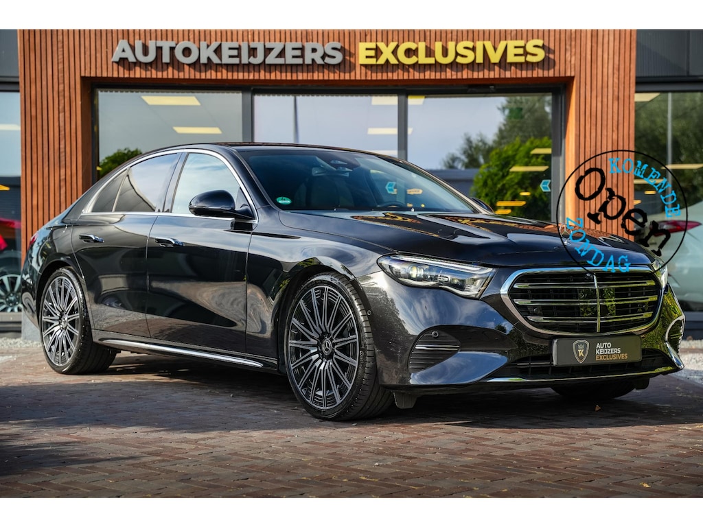 Mercedes-Benz E-klasse E-klasse 200 AMG Hyperscreen Burmester Stoelkoeling 360 Camera