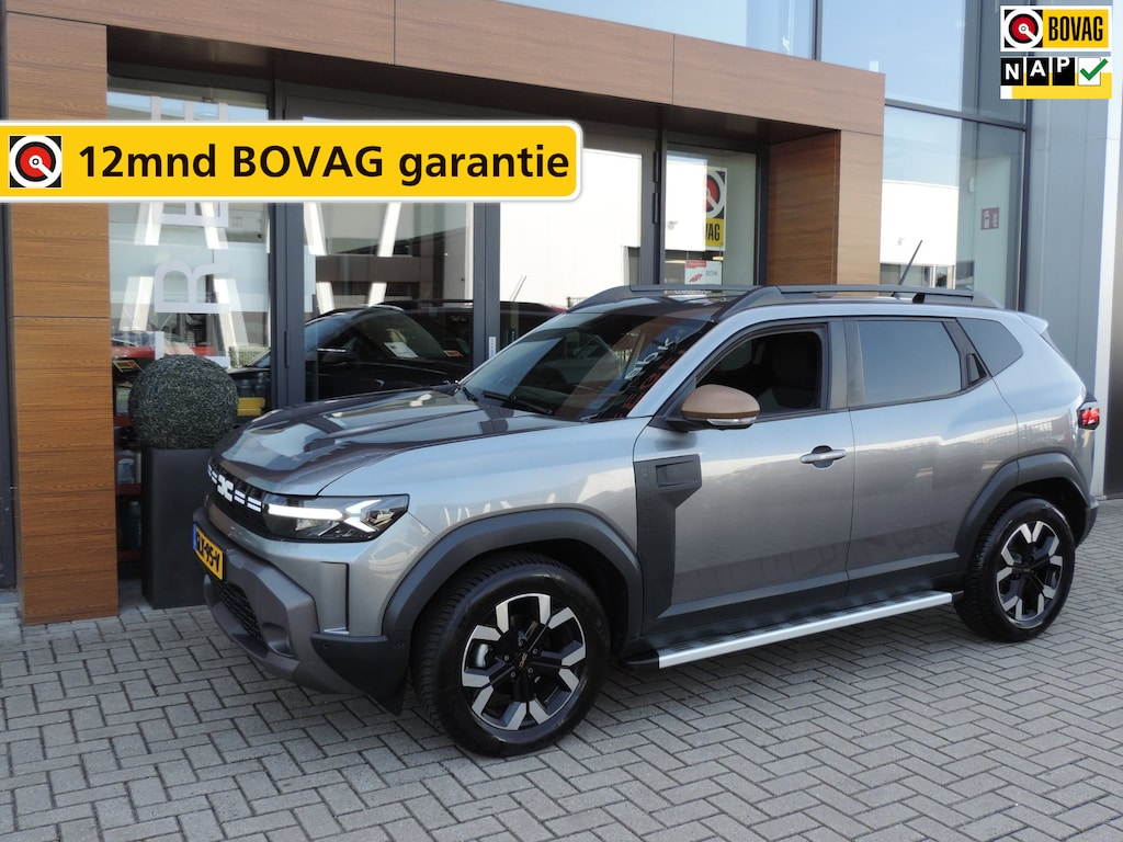 Dacia Duster 1.2-T 131PK MHEV Extreme 20.000km | 1e Eig | Treeplanken | 17” | LED kopl | Afn.th | ECC | Cruise contr | 360Cam