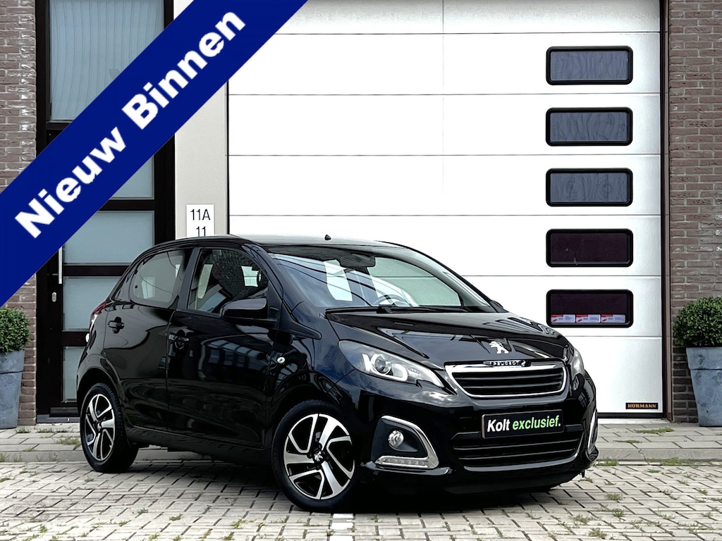 Peugeot 108 1.0 e-VTi Première 5 Deurs | Airco | Leder Int | Navigatie | Camera | Stoel Verwarming | Cruise Control | Zeer Compleet!