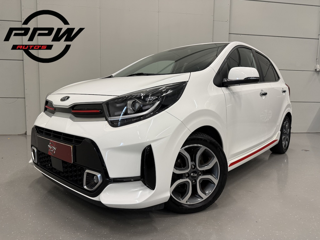 Kia Picanto 1.0 DPi GT-Line LED/TWO-TONE LEER/CAMERA/CARPLAY/NAVI/KEYLESS/CRUISE/SIDE-SKIRTS/PRIVACY/LMV/ORIG. NL AUTO/ABSOLUTE NIEUWSTAAT/1E EIGENAAR
