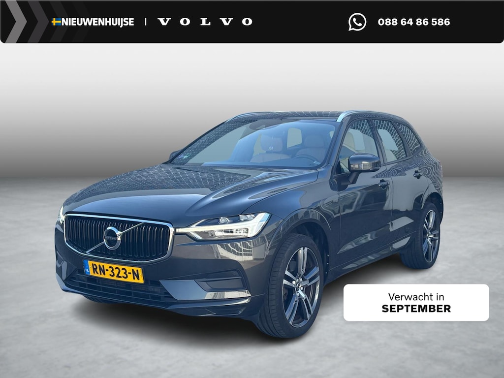 Volvo XC60 2.0 T5 AWD Momentum | Lichtmetalen Velgen 20 inch | Lederen Bekleding | Stoelverwarming | Parkeersensoren | Elektrische Achterklep | LED Koplampen | Navigatie | Apple Carplay | Android Auto