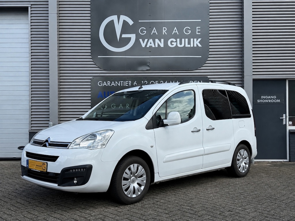 Citroën Berlingo 1.2 110PK Airco,TrekhaakAfneembaar,CruiseControl,PdcAchter,Isofix,CarPlay,Bluetooth,GetintGlas,Eco,Elektr.Ruiten,