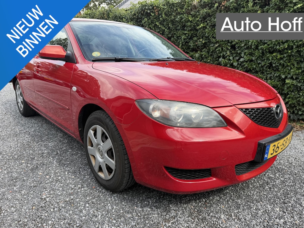 Mazda 3 1.6 Touring | Airco | Elekt. Ramen | Radio / CD | Trekhaak | PDC | APK tot 23-07-2027!