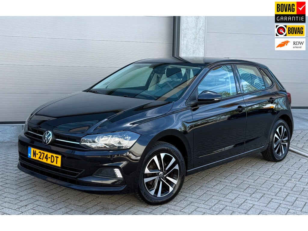 Volkswagen Polo 1.0 TSI Highline United 2021 Zwart NAP|APK