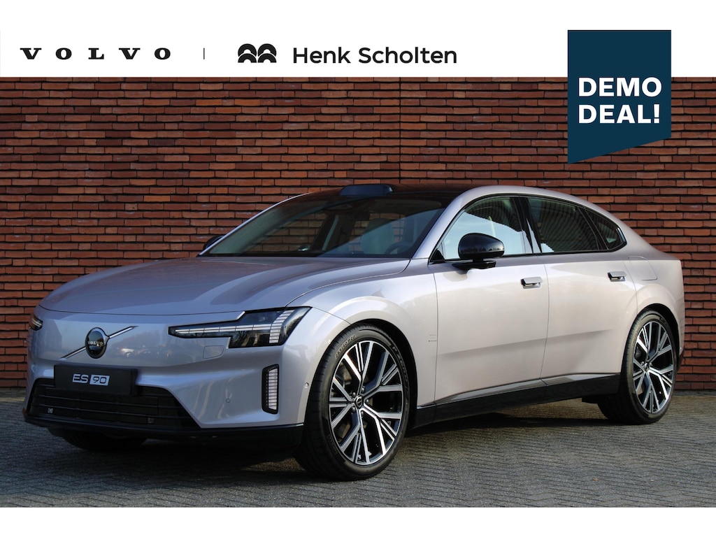 Volvo ES90 Single Motor Extended Range Ultra 92 kWh Luchtvering | Elektrochromatisch panoramadak | Geventileerde voor- en achterstoelen | Bowers & Wilkins | Pilot assist | 22 inch. lichtmetalen velgen | Stoel- /stuurwielverwarming | Verwarmde achterbank
