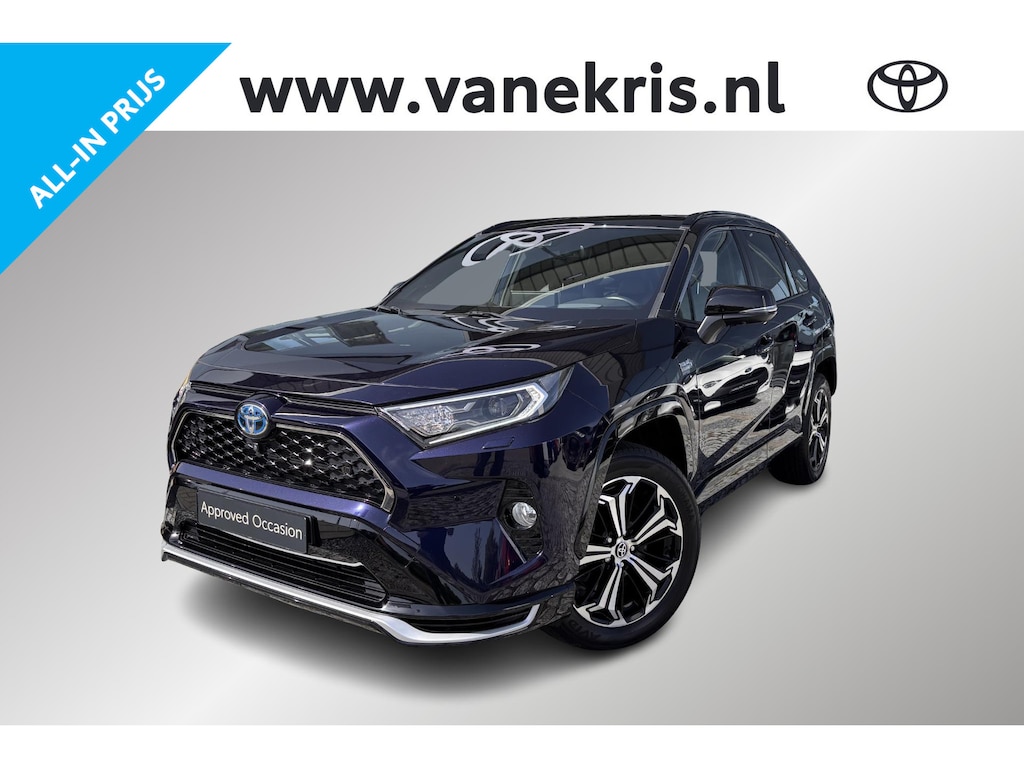 Toyota RAV4 2.5 Plug-in Hybrid AWD Bi-Tone, Trekhaak, HUD Stoelverwarming,  360 camera, JBL