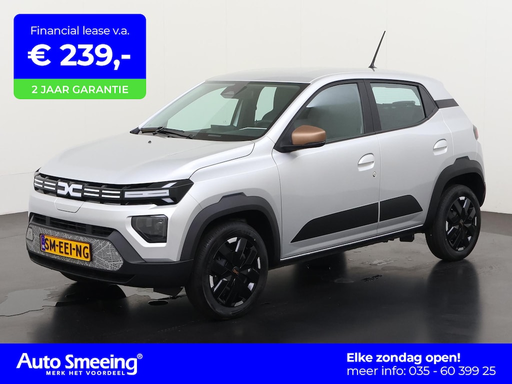Dacia Spring Extreme 65 26.8 kWh | DC-snelladen | Achteruitcamera | PDC | CarPlay | Android | Zondag Open!