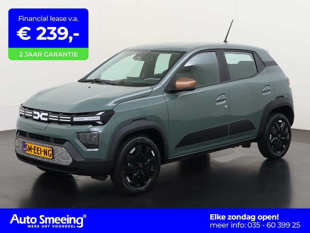 Dacia Spring Extreme 65 26.8 kWh | DC-snelladen | Achteruitcamera | PDC | CarPlay | Android | Zondag Open!