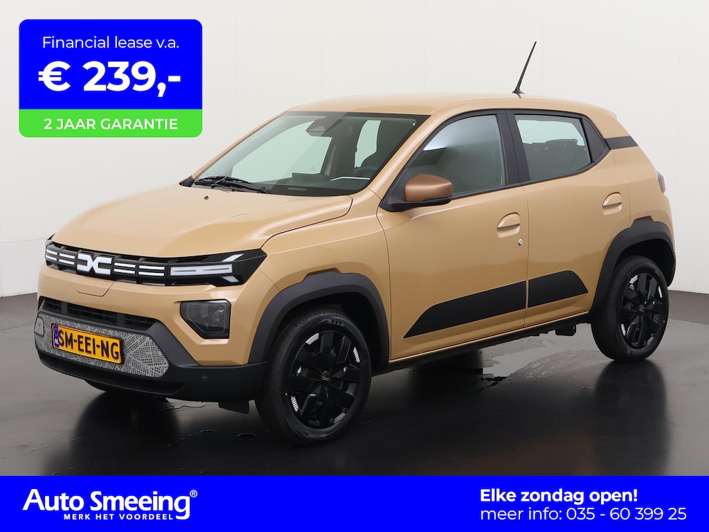 Dacia Spring Extreme 65 26.8 kWh | DC-snelladen | Achteruitcamera | PDC V+A | CarPlay | Android | Zondag Open!