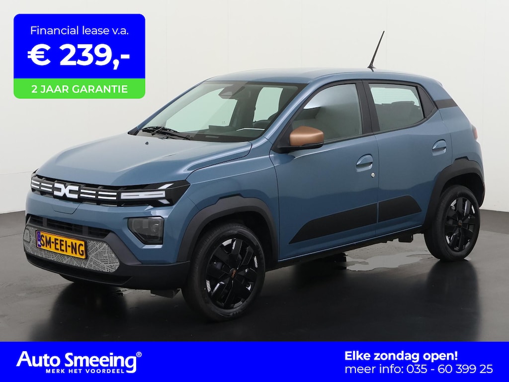 Dacia Spring Extreme 65 26.8 kWh | DC-snelladen | Achteruitcamera | PDC | CarPlay | Android | Zondag Open!