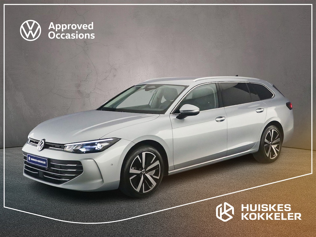 Volkswagen Passat Variant 1.5 eTSI Business 150pk DSG Automaat, Trekhaak, Stoelverwarming, Stuurverwarming, Achteruitrijcamera, Side assist, App-connect, Navigatie, LED verlichting