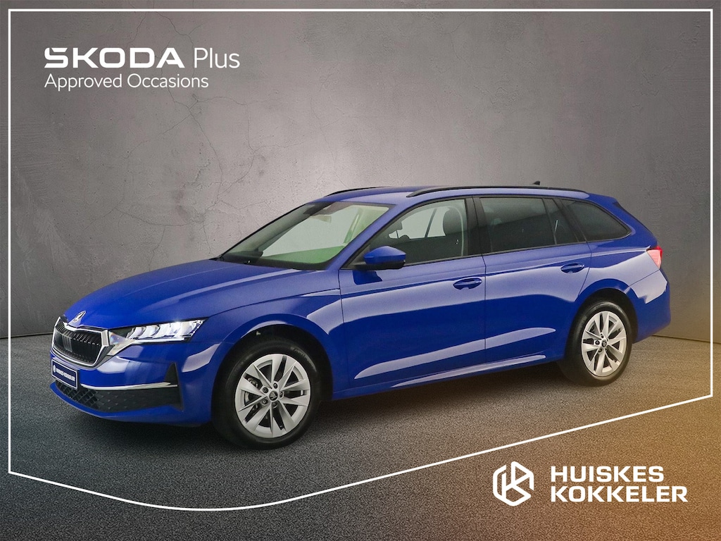 Skoda Octavia Combi 1.5 TSI MHEV Business Edition Plus 150pk DSG Automaat, Adaptive cruise control, Stoelverwarming, Stuurverwarming, Achteruitrijcamera, Navigatie, Elektrische achterklep, App-connect