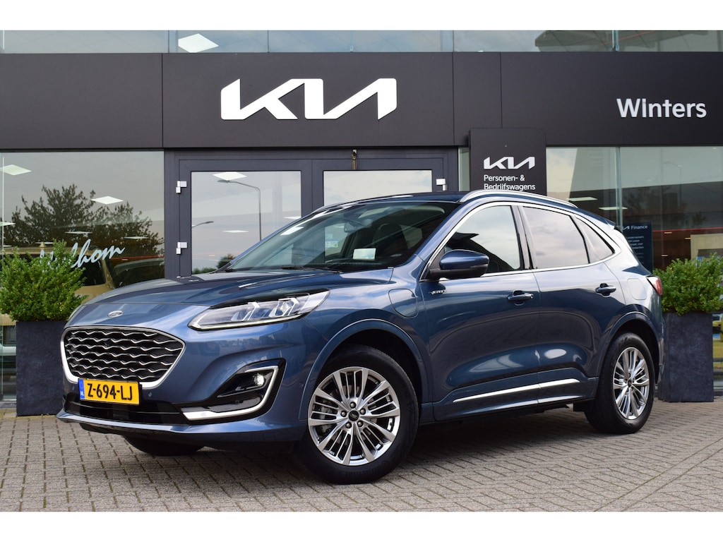 Ford Kuga 2.5 PHEV Vignale | Trekhaak Elektrisch | Memory | Head-up Display | Leder | Dodehoek | Elec AKlep |