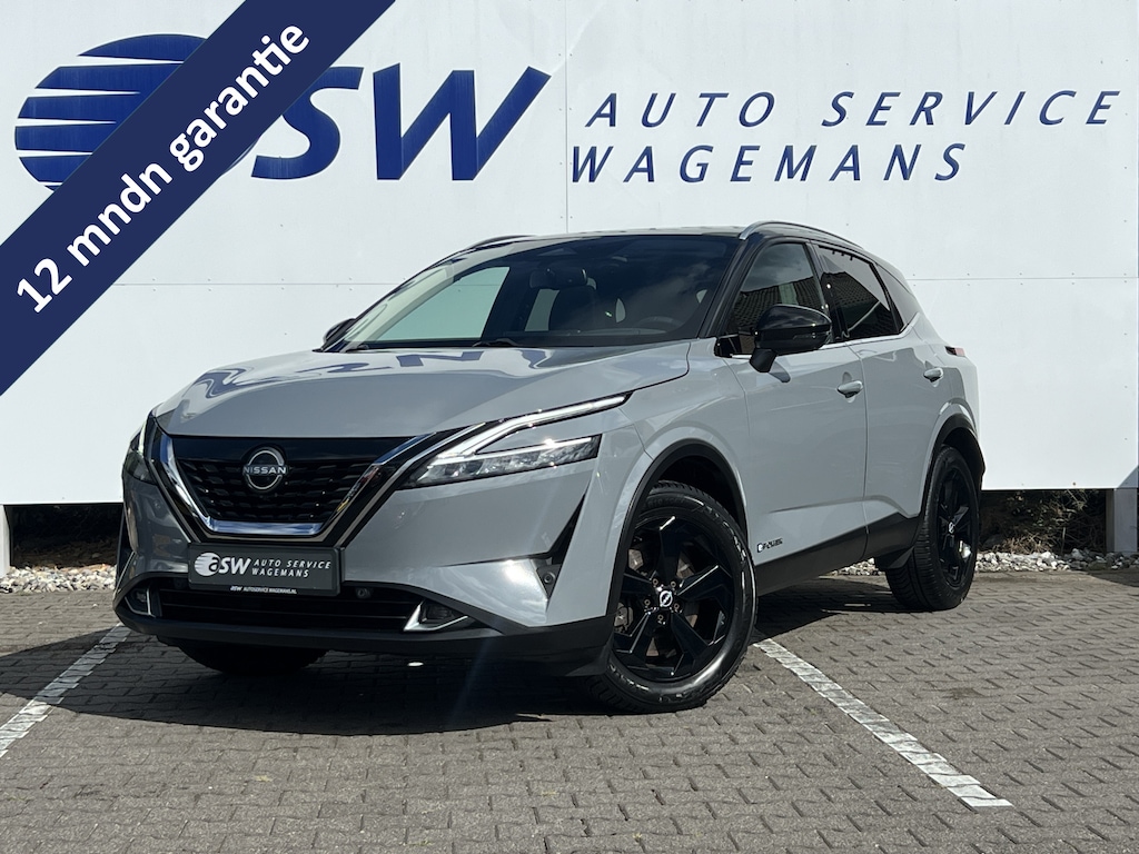 Nissan Qashqai 1.5 e-Power Black Edition | Trekhaak | All Season | Pano | LED | 360 Camera | ACC