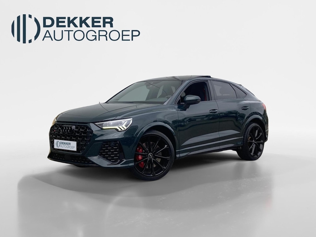 Audi RS Q3 Sportback RSQ3 2.5 TFSI Quattro 400 pk Individual Green Audi Drive Select - Panoramadak - B&O Premium Audio  Elektrisch wegklapbare trekhaak