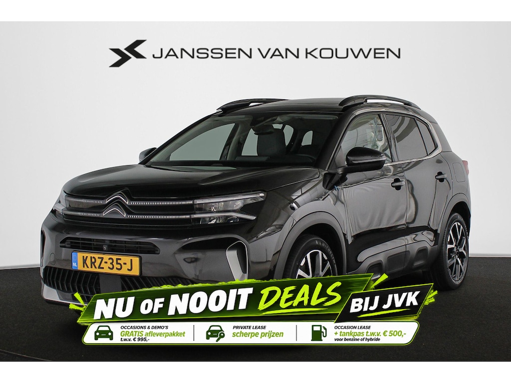 Citroën C5 Aircross 1.6 Plug-in Hybrid 225 Shine Pack Pano Leder Stoelverwarming 360-Camera
