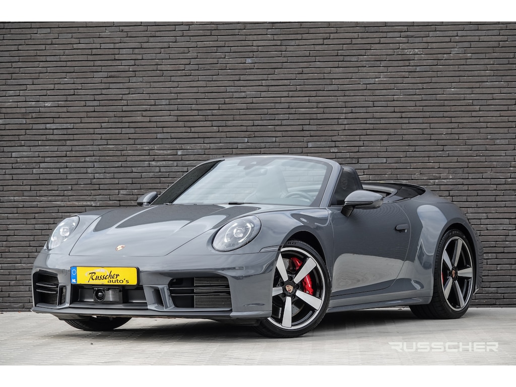 Porsche 911 Cabrio 3.0 Carrera S | 480Pk | Slate Grey NEO | Bose Sound | 360° Camera | 21'' | Sport Chrono