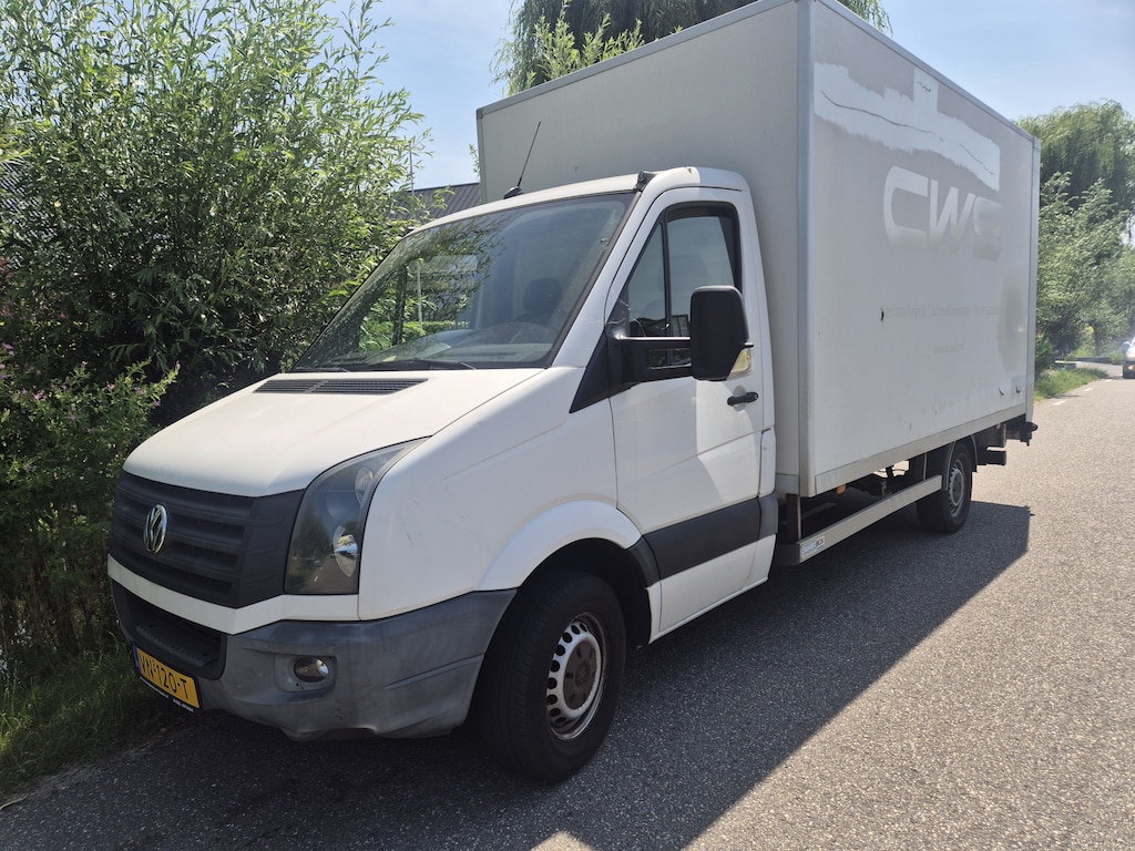 Volkswagen Crafter 35 2.0 TDI bakwagen laadklep N1 1250kg laadvermogen meubelbak zeer goed EURO5 ZIJDEUR