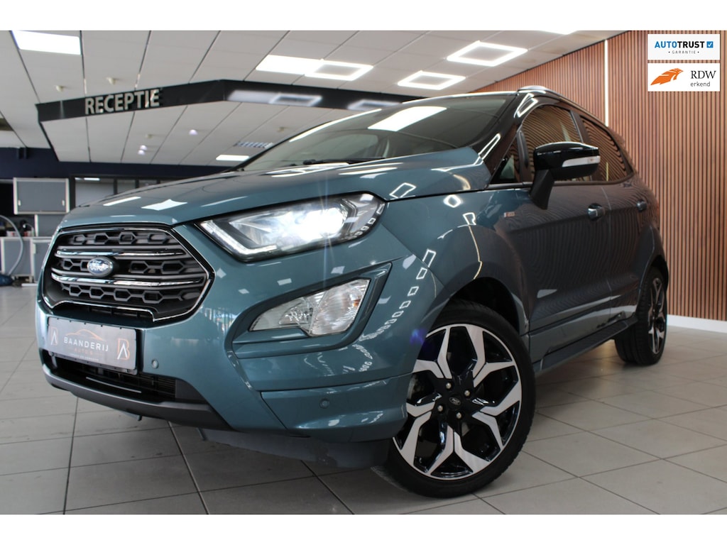 Ford EcoSport 1.0 EcoBoost ST-Line Black | Airci | Cruise control | Carplay | Parkeersensoren & Camera | Stoel & Stuur verwarming