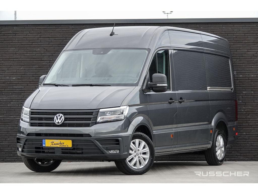 Volkswagen Crafter L3H3 | 2.0Tdi 140Pk Aut. | Stoel-Stoel | 2xSchuifdeur | LED | Achteruitrijcamera | Indium Grey