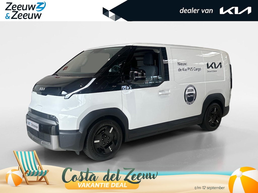 Kia PV5 L2H1 Plus 51.5 kWh Warmtepomp | Stoel & stuurverwarming | Draadloze carplay/android auto | Fabrieksgarantie t/m 27-12-2032* | NAP