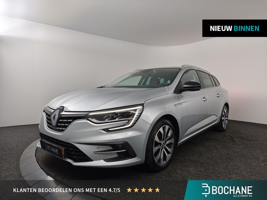 Renault Megane Estate 1.3 TCe 140 Techno | Climate control | Camera | Trekhaak | AppleCarplay AndroidAuto | 1700 Kg Trekken | Stoelverwarming | Navigatie |
