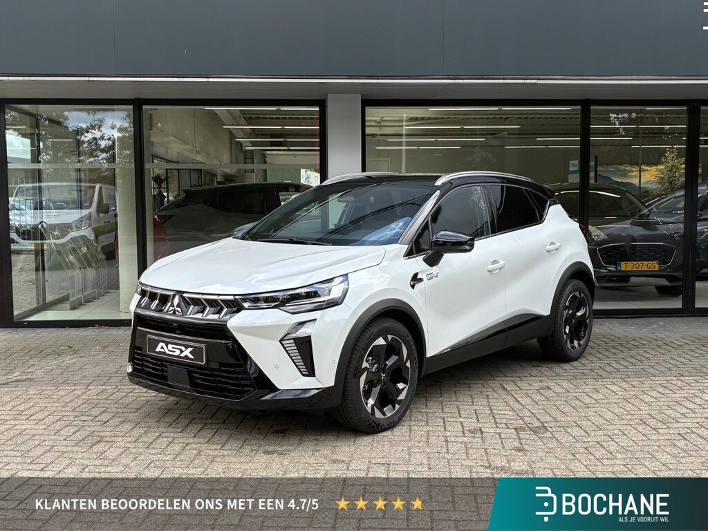 Mitsubishi ASX 1.8 HEV AT Executive NIEUW UIT VOORRAAD LEVERBAAR | 360 graden camera | Parkeersensoren voor- en achter | Climate Control | Stoel- en stuurverwarming | Achteruitrijcamera | 8 jaar fabrieksgarantie