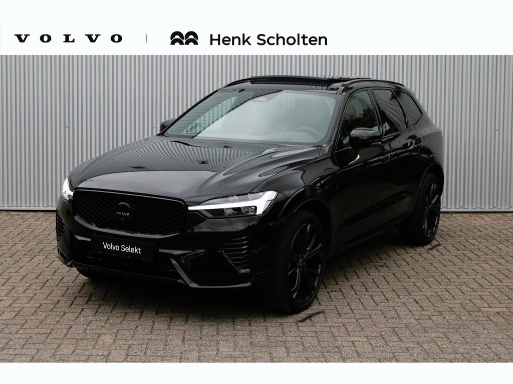 Volvo XC60 T6 Plug-in hybrid AWD Plus Black Edition | Luchtvering | Head-Up Display | 360º Camera | Schuif/Kantel-Panoramadak | Google Infotainment | 21 inch Lichtmetalen velgen|