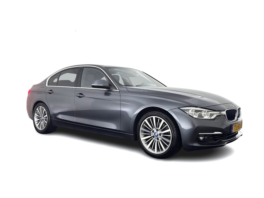 BMW 3-Serie 330e High Executive Luxury-Line (Plug-in) (INCL-BTW) Aut. *PANO | LEATHER | FULL-LED | MEMORY-PACK | HARMAN/KARDON-AUDIO | BLINDSPOT | KEYLESS | CAMERA | NAVI-FULLMAP | DAB | PRIVACY-GLASS | ECC | HEAD-UP | PDC | 18''ALU*