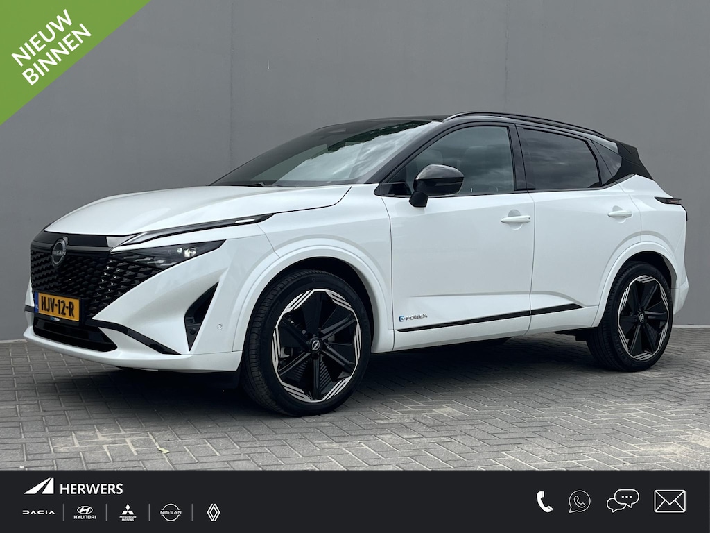 Nissan Qashqai 1.5 e-Power N-Design / Stoel- Stuur- Voorruitverwarming / Panoramadak / Adaptieve Cruise Control / 360 graden camera /