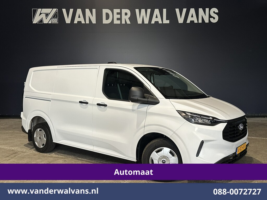 Ford Transit Custom 2.0 TDCI 136pk Automaat L1H1 Euro6 Airco | Camera | Apple Carplay | LED | Cruisecontrol 2740kg Trekhaak, Android Auto, Verwarmde voorruit, Parkeersensoren, Bijrijdersbank