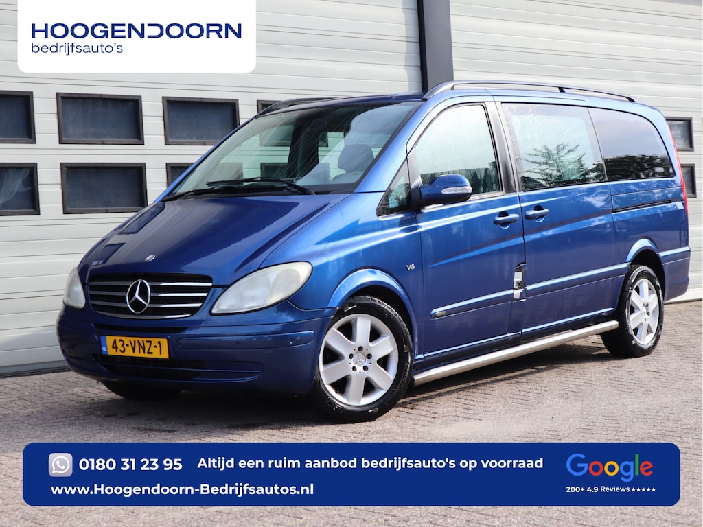 Mercedes-Benz Viano 3.0 CDI V6 Automaat - DC 5 Pers. - MARGE - 2x Schuideur - Luchtvering