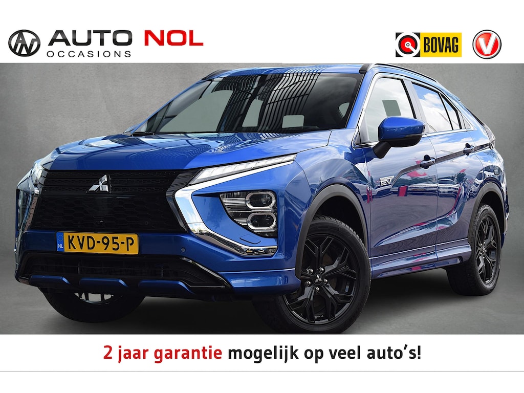Mitsubishi Eclipse Cross 2.4 PHEV Black Edition | Leer | HUD | 360 Cam. | Stuur- en Stoelverwarming