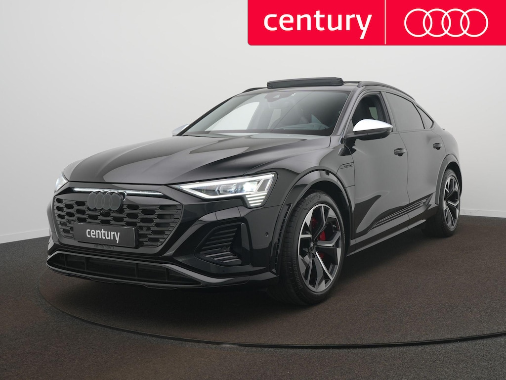 Audi Q8 Sportback e-tron S quattro SQ8 115 kWh 503PK | Panodak | B&O | RS-Stoelen | Rode-Stiksel