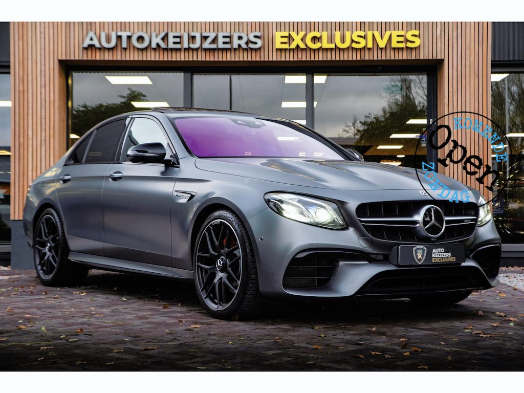 Mercedes-Benz E-klasse AMG 63 4MATIC Premium Plus Schuifdak HUD Stoelvent. 360camera Burmester Memory Stoelventil.