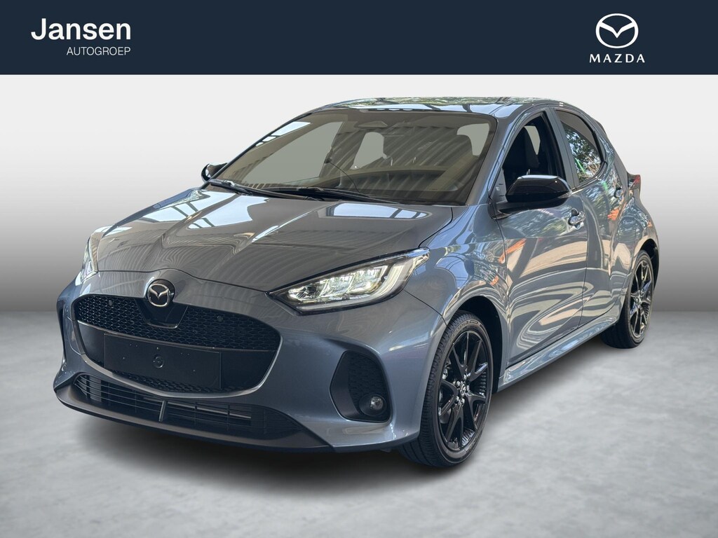 Mazda 2 Hybrid 1.5 Homura nieuwe kleur Sky Grey