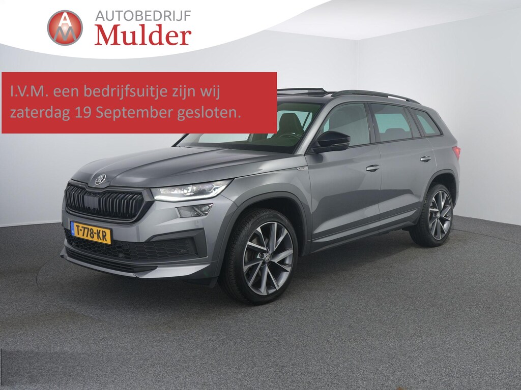 Skoda Kodiaq 1.5 TSI Sportline Business | Pano | Memory | Winterpakket | ACC | Camera | Carplay |