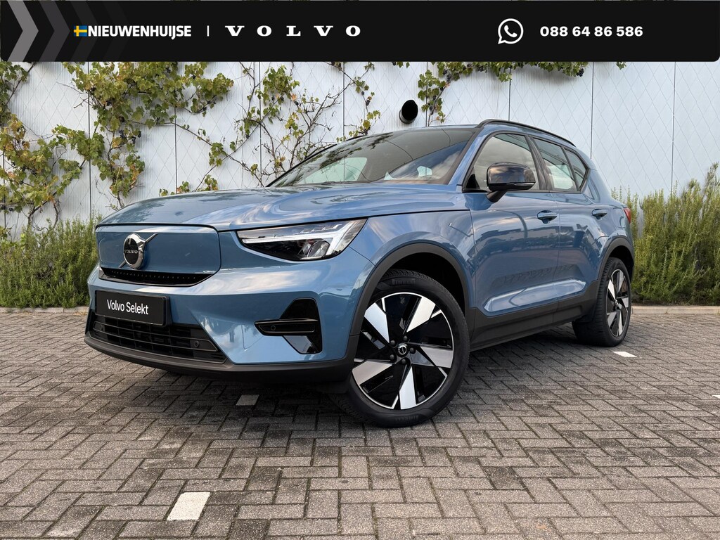 Volvo EX40 Single Motor Extended Range Plus 82 kWh | Warmtepomp | Trekhaak | All-Season banden | Achteruitrijcamera | Parkeersensoren | Keyless Entry | Elektrische Achterklep | Stoelverwarming | Cruise Control Adaptief | BLIS | Google Navigatie | Apple Carplay | Android Auto
