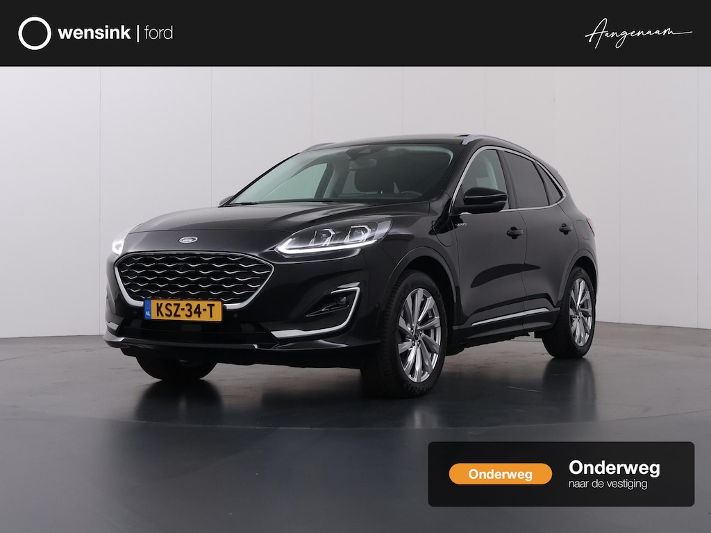 Ford Kuga 2.5 PHEV Vignale | SOH 91% | Trekhaak | Panoramadak | Winterpakket | Head Up | Leder | Cruise Control Adaptief | 19" Lichtmetalen Velgen |