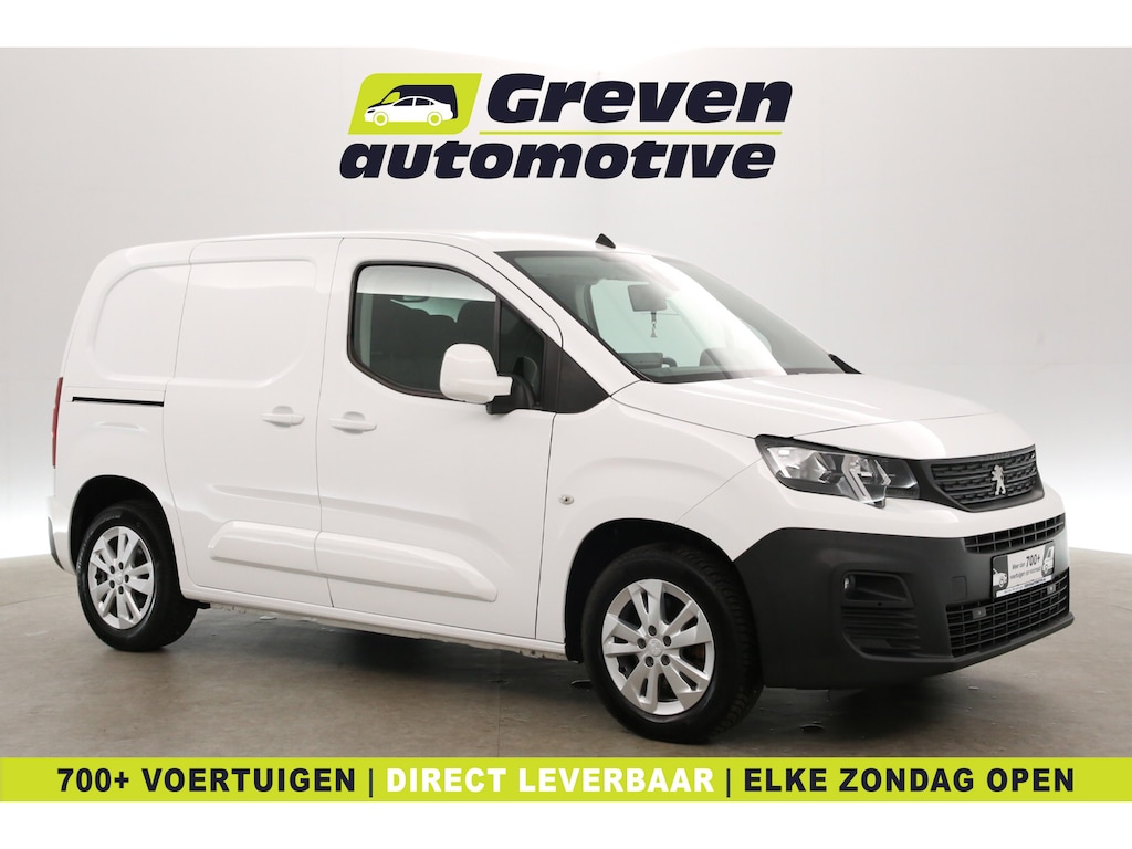 Peugeot Partner 1.5 BlueHDI 130PK | Automaat | Clima | Camera | 3 Zits | Trekhaak | 2xSchuifdeur | Carplay